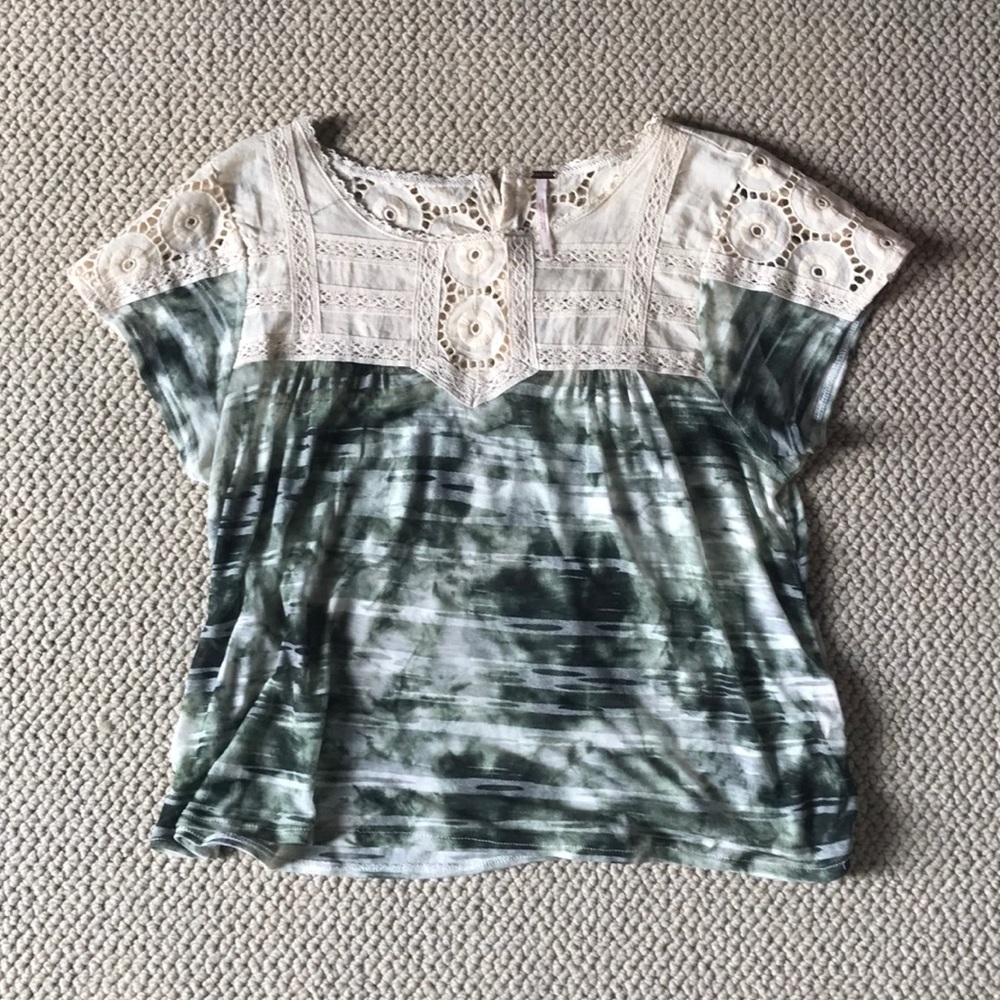Free people crotchet top